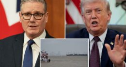 UK's Starmer pushes talk over action on Hormuz â as Trump fumes allies wonât step up